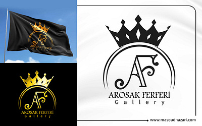 Arosak Ferferi logo design logo design luxury logo monogram womans cloth gallery