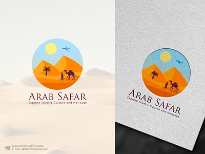 Arab Safar Logo branding design graphic design logo