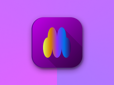 App Icon | Daily UI #005 dailyui figma icon illustration logo purple uidesign vector