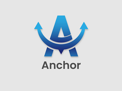 Anchor Logo ancho appicon brand identity corporate logo creativelogo crypto graphic design logo designer logoconcept logoideas logos realestate tech vector