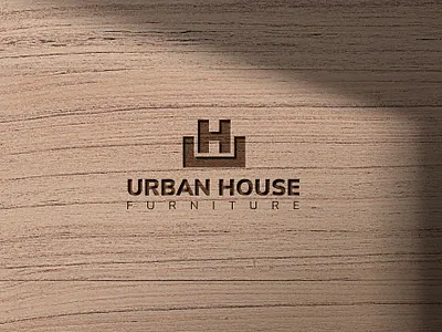 Urban House Furniture barnd brand brandidentity branding clean creative design flat furniture logo logodesign logomaker logotype minimalist professional simple sources unique urban vector