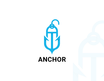 Logo, Logosai, Branding,Logodesigner, Modern, Anchor Logo,A Logo creativelogo