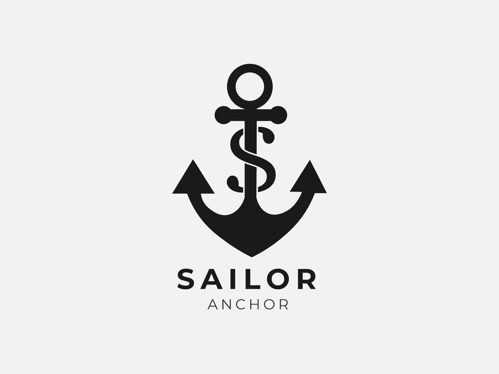 Anchor Logo Design, Letter S, Branding by Meher Nigar on Dribbble