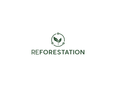 Reforestation agricultural brand logo design agricultural logo creative logo graphic design logo logo design minimal logo minimalist logo modern logo reforestation sleek logo