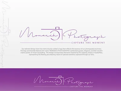 Photography Logo ( MONARCH PHOTOGRAPHY ) branding cameralogo cursivefontlogo design emailsignature fontlogo logo logo mark logobrand logodesign logoideas logoprocess minimalist logo modernlogo photography logo photographylogo signaturelogo symbol ui vector