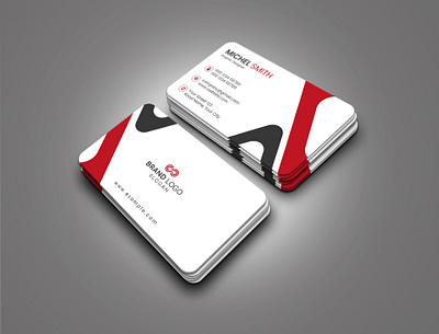 Corporate Business Card branding business card graphic design illustration minimal