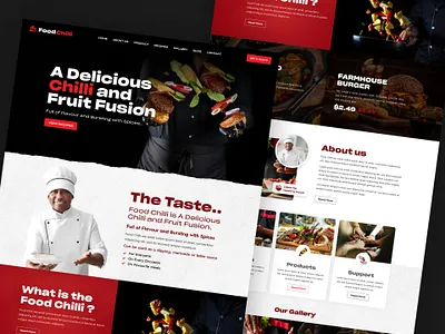 Food Recipe Website Landing Page Design customer testimonial delivery website desktop landing page food app food delivery food delivery app food delivery landing page food delivery website food illustration food landing page food recipe app food recipe landing page food recipe website health website landingpage recipe app recipe food recipe website ui design vegetable product