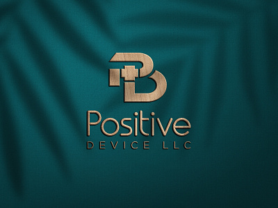 Positive-Device-LLC-Logo branding branding design business logo company logo corporate design graphic design logo logo design logotype minimalist logo modern simple logo
