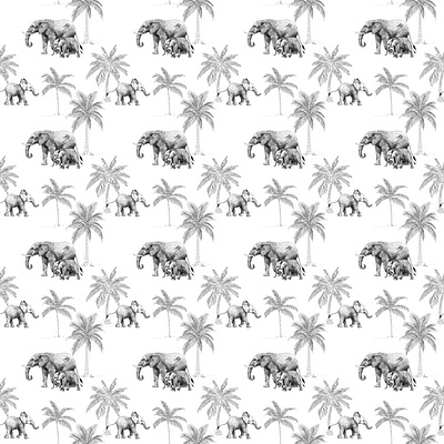 Elephant baby pattern design pattern design seamless pattern