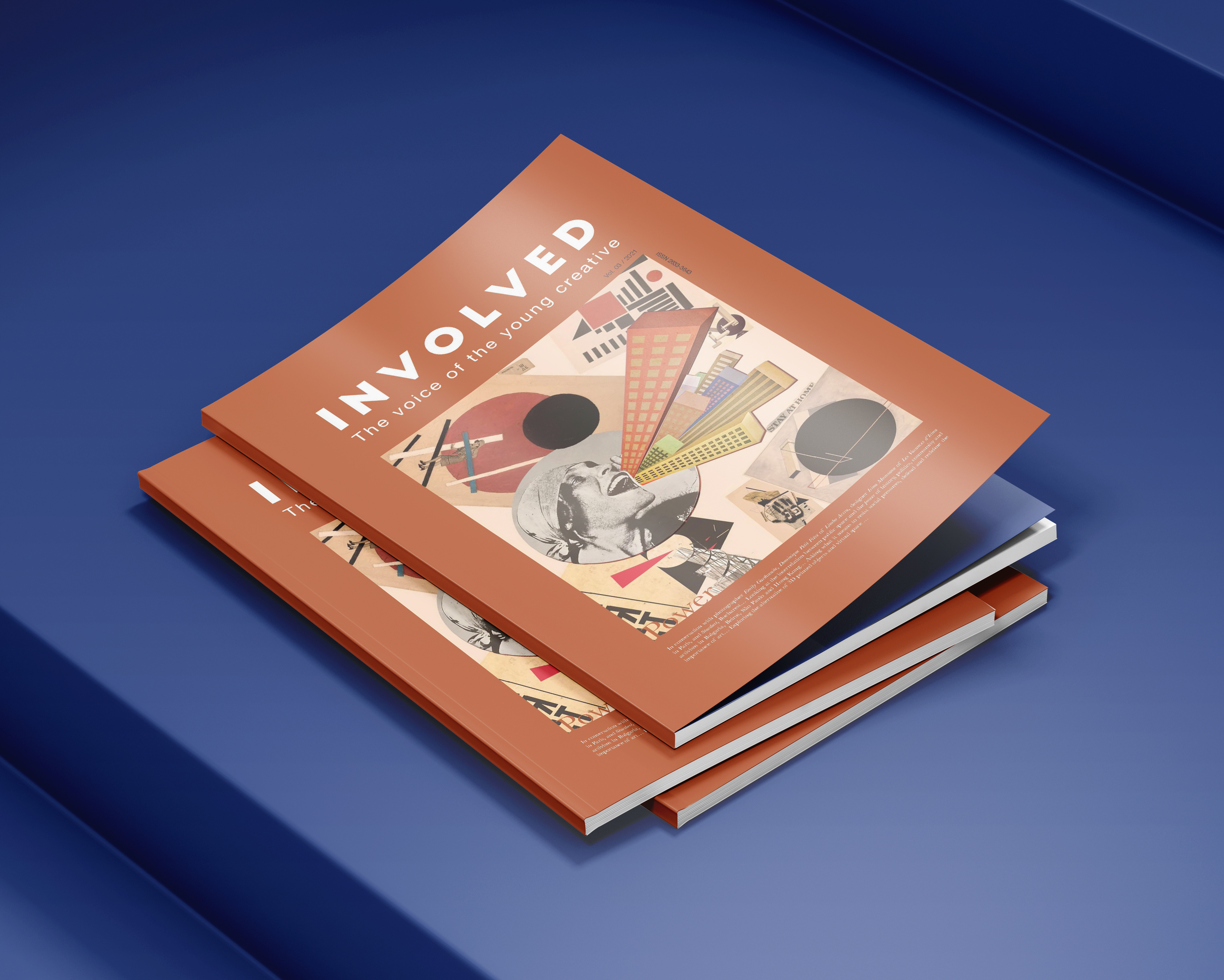 INVOLVED Magazine Issue 03: Power - Feature collage competition composition contest design illustration print publication design