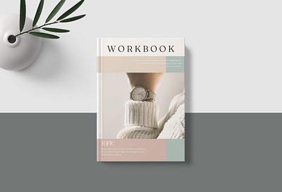 Workbook Template - Blue Tone branding ebook business ebook business planner canva template creative design ebook ebook pdf illustration ui
