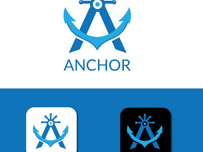Anchor (unused logo) anchor best logo brand idendity branding graphicaim logo logo design logo folio vectplus