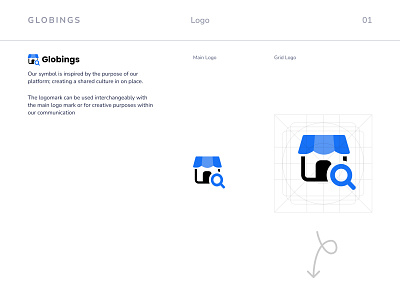 Globings - Logo branding clean color design globings logo logo tranding ui vector
