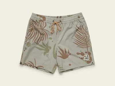 Howler Brothers Forest Floor Pattern apparel austin cactus camo design howler bros howler brothers illustration palms pattern plants succulents texas