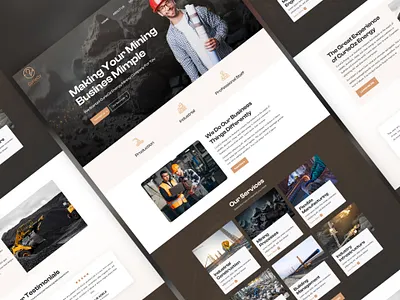 Construction Company Website Landing Page architechture agency architect architectural architecture architecture app architecture website civil engineering construction construction app construction company construction landing page construction website homedecor house website interior interior architecture interior website property real estate website landing page