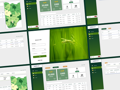 Agricultural software design app branding design idea illustration logo ui ui design ux web design