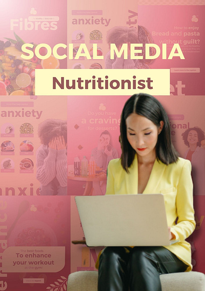 Social Media Post Designing for nutritionist animation branding canva design graphic design illustration illustrator inkscape logo motion graphics post design social media ui ux vector