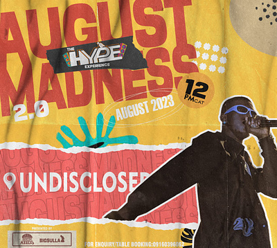 August madness prototype design graphic design