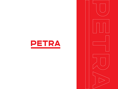 PETRA - Wordmark LOGO company logo graphic design logo logo design mark minimal minimalist wordmark