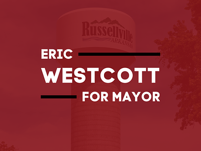 Westcott campaign design graphic design logo mayor palm card political campaign politics push card rack card
