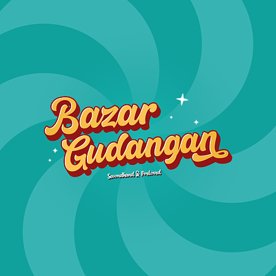 Bazar Gudangan Logo branding craft craftwork design designer graphic design logo
