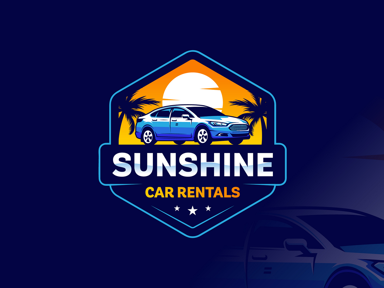 SUNSHINE CAR RENTALS by Lehi on Dribbble