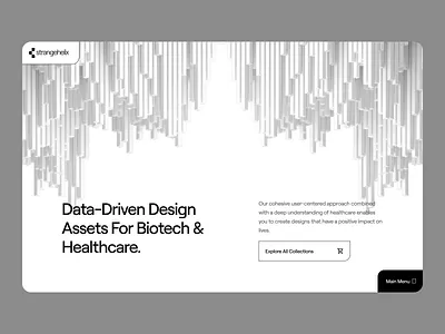 🧬 Design Assets for Healthcare & Biotech 💊 3d ai animation biology biotech black and white data design assets drug health healthcare healthtech landing page machine learning marketplace medical pharma science technology website