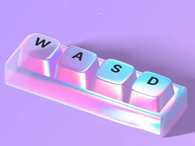 Interactive 3D Keyboard, With Sound! 3d interaction interactive keyboard keycap mechanical mechanical keyboard sound design video