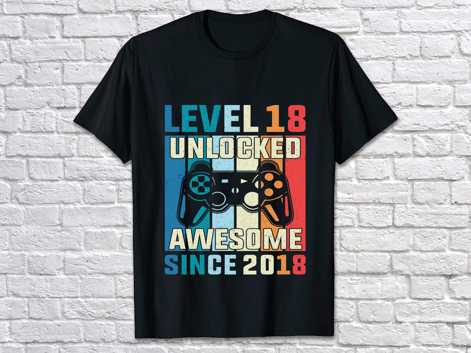 LEVEL 18 UNLOCKED AWESOME SINCE 2018 by Sm Niva Art on Dribbble