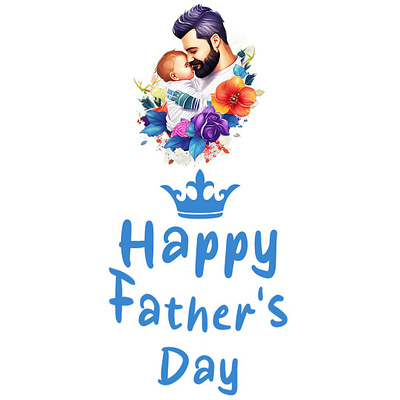 Happy Father's Day design graphic design logo mockup