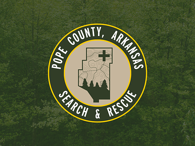 Search & Rescue branding design government graphic design logo patch search and rescue