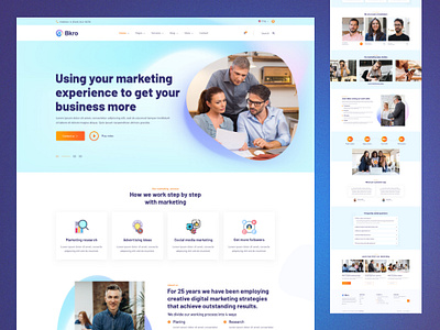 Bkro - Marketing & IT Agency affiliate marketing digital agency digital marketing envytheme marketing online agency seo ui ux uxdesign