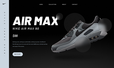 AIR MAX DESIGN 3d animation branding design graphic design illustration typography ui ux