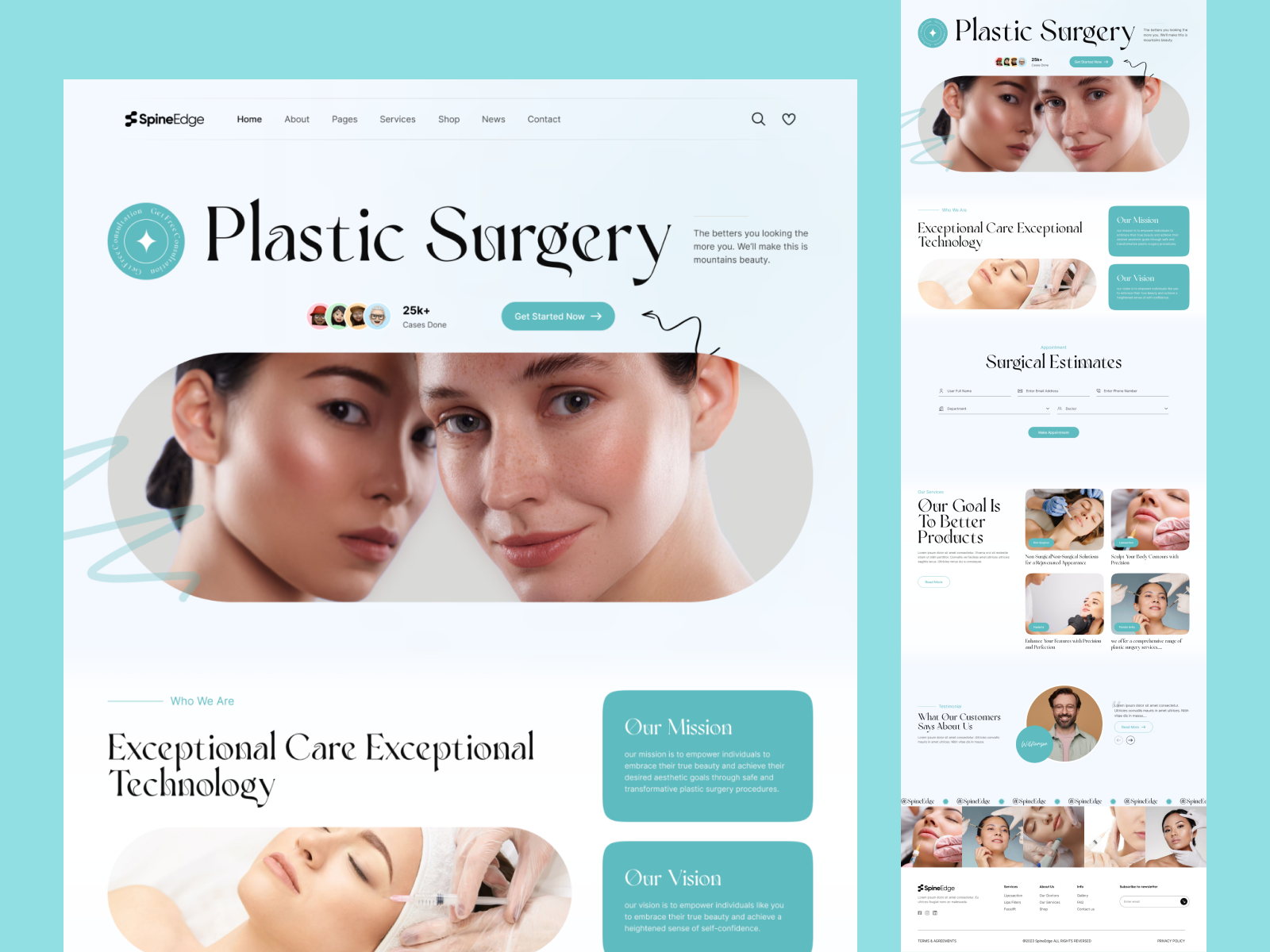 Example of Landing Page Design