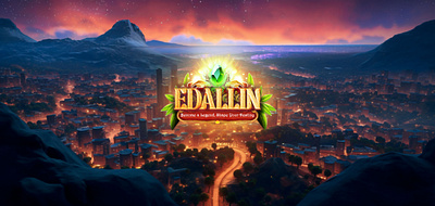 Edallin - web3 game 3d 3d artist 3d illustration 3dart armin blender brand c4d design game art game logo illustration web3