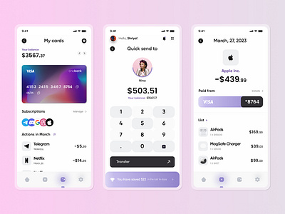 Online Bank App Concept- DesignDrug Design Challenge 08/90 app design challenge graphic design ui ux watchmegrow