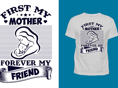 mother's day special t-shirt design animation app branding design flat graphic design icon illustration illustrator kdp logo minimal svg t shirt typography ui ux vector web website