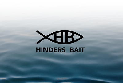 Logo design. Hinders Bait app branding design graphic design illustration logo typography ui ux vector