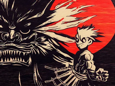 child and monster ghastly