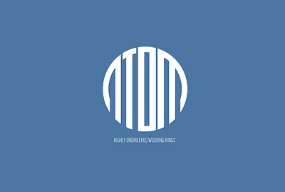 Logo design. ATOM app branding design graphic design illustration logo typography ui ux vector