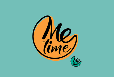 Logo design. MeTime app branding design graphic design illustration logo typography ui ux vector