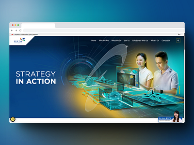 Defence Science and Technology Agency branding design graphic design illustration javascript ui ux