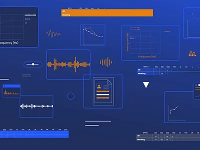 Cloudbased digital hearing conservation solution Explainer video animation dataanalytics datascience design graphic design motion graphics