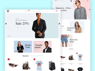 Multipurpose eCommerce HTML Template - Zuka tailor