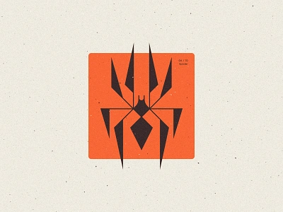 Spider mark – Biologo 🕷️ abstract art branding colors design graphic design illustration logo logo design logo designer logomark mark spider symbol vector