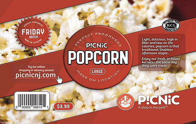 Popcorn Label