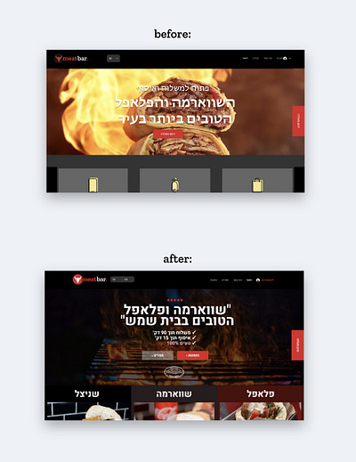 MeatBar Website Redesign