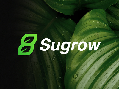 Sugrow logo brand branding design graphic design logo