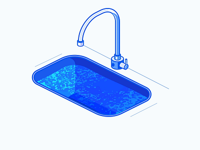 Sink adobe after effects animation design graphic design illustration motion graphics sink water