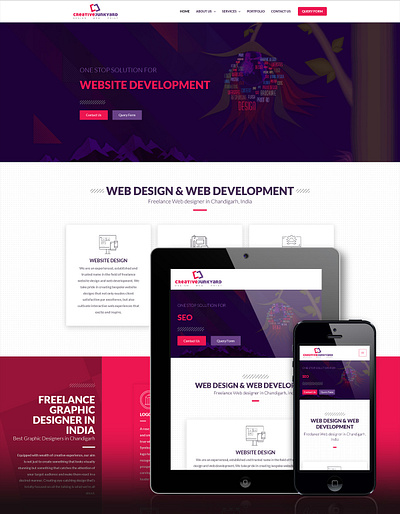 Creative Junkyard Website design web design